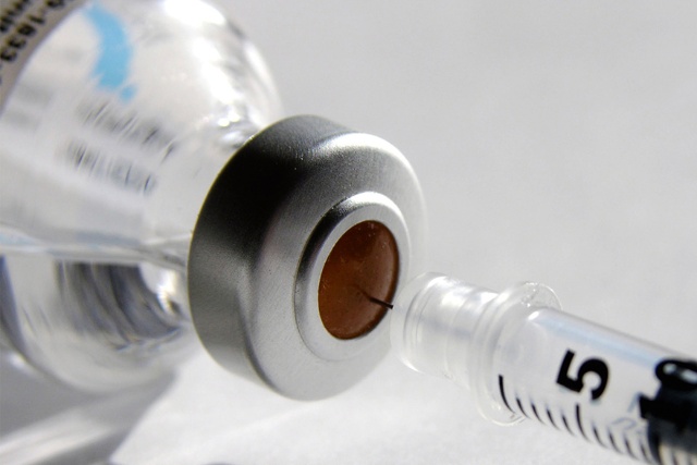 syringe vial