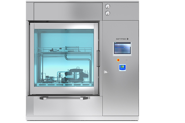 Getinge washer/dryer designed for the manufacturing area and comply with GMP requirements. 
