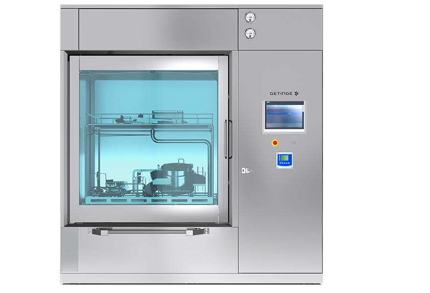Getinge washer/dryer designed for the manufacturing area and comply with GMP requirements. Getinge washer/dryer designed for the manufacturing area and comply with GMP requirements.