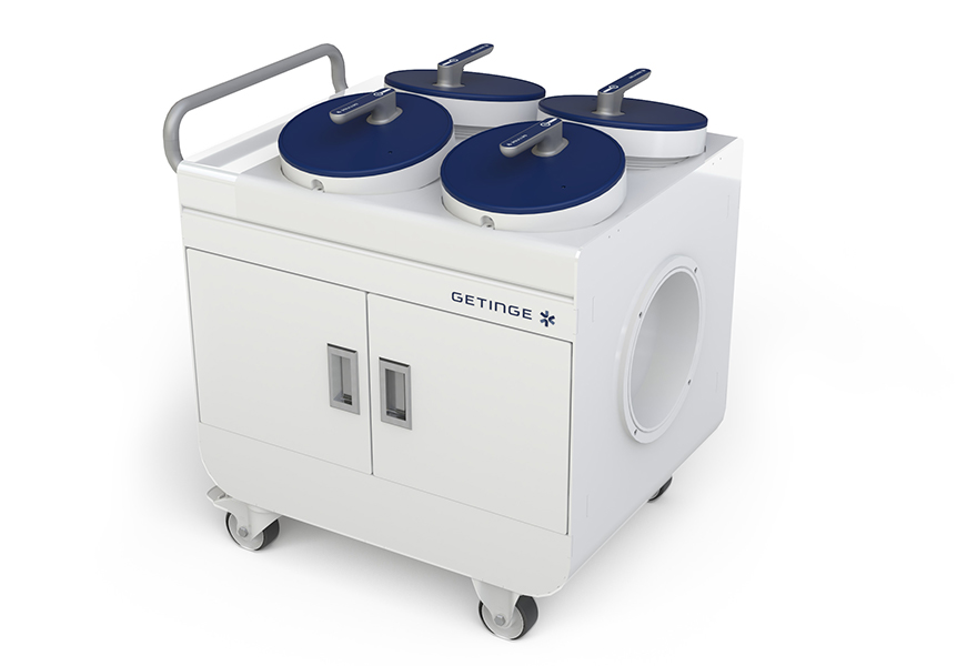 Glove Leak Tester (GLT) trolley with 4 plugs Glove Leak Tester (GLT) trolley with 4 plugs