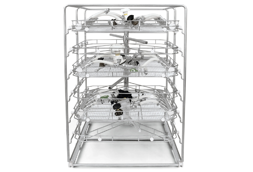 Washracks multiple shelves