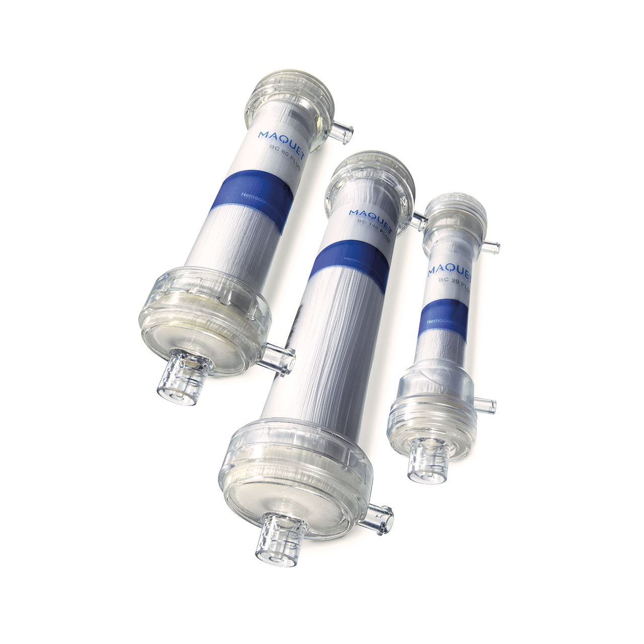 The hemoconcentrators provide optimum conservation of patient blood and minimize the need for homologous blood products.