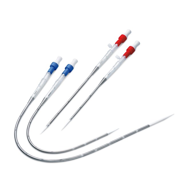 Venous and arterial HLS cannulae, designed for veno-venous and veno-arterial vessel access.