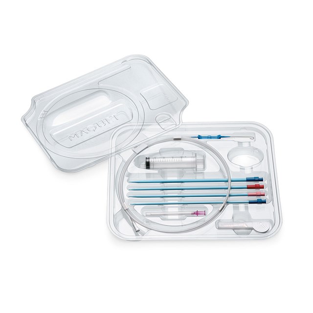 Percutaneous Insertion Kit to prepare for arterial or venous peripheral cannulation of vessels for extracorporeal circulation