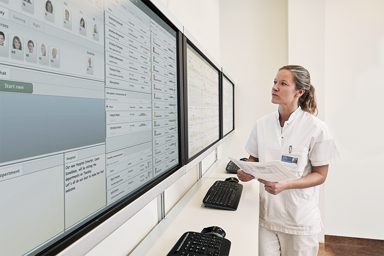 INSIGHT shows clear staff overviews INSIGHT shows clear staff overviews