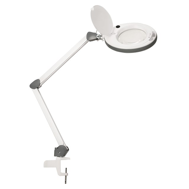 Inspection lamp 8 diopter is suitable when working with smaller items as the magnification is very high