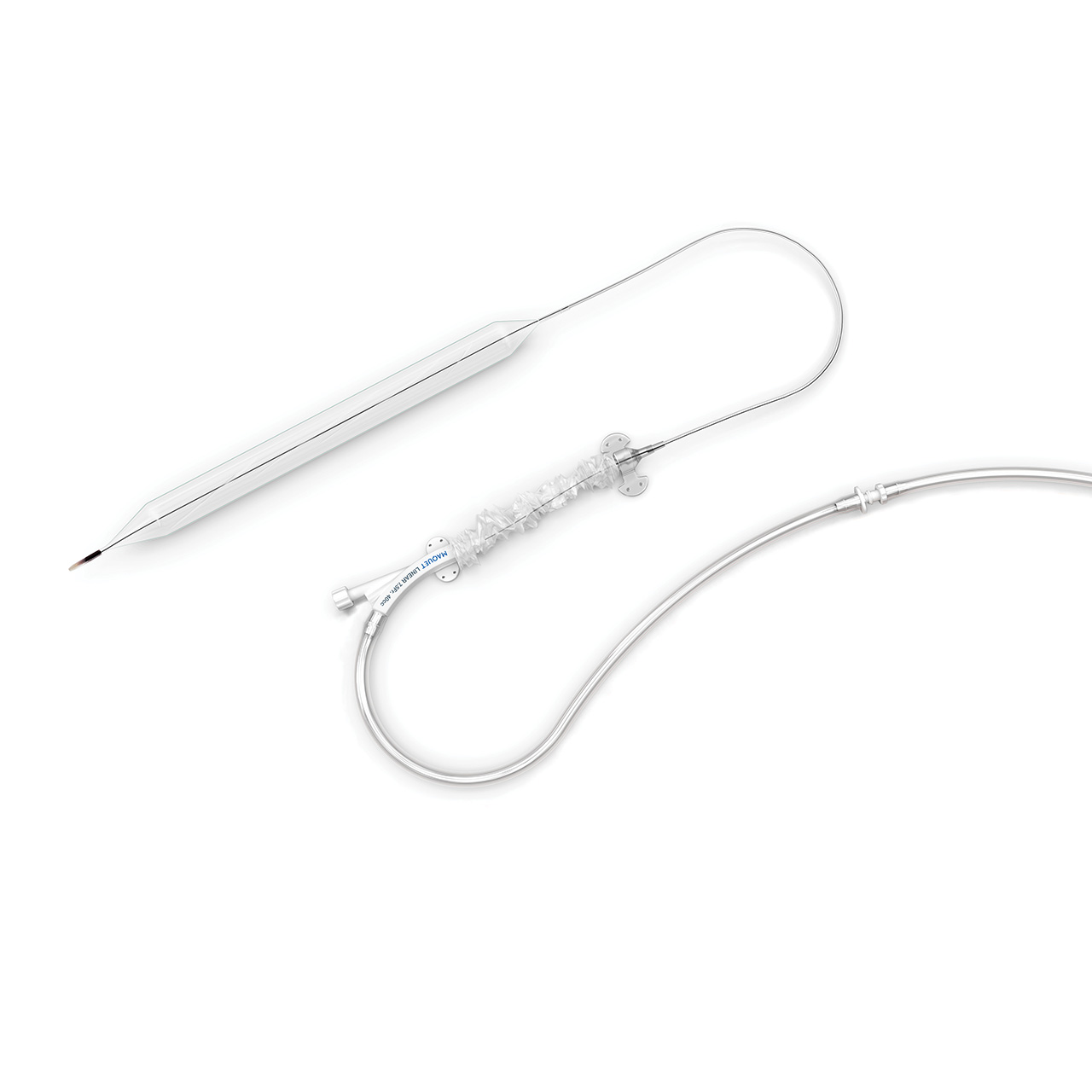Linear Intra-aortic balloon catheter designed for hemodynamic support in patients with smaller peripheral vasculature