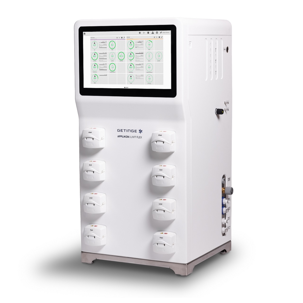 The Livit Flex bioprocess controller for  research and development