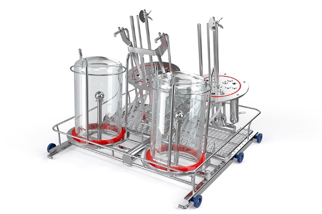 Getinge multi-use bioreactor wash rack
