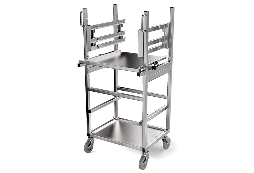 Ultima 815LX trolley with 5 racks