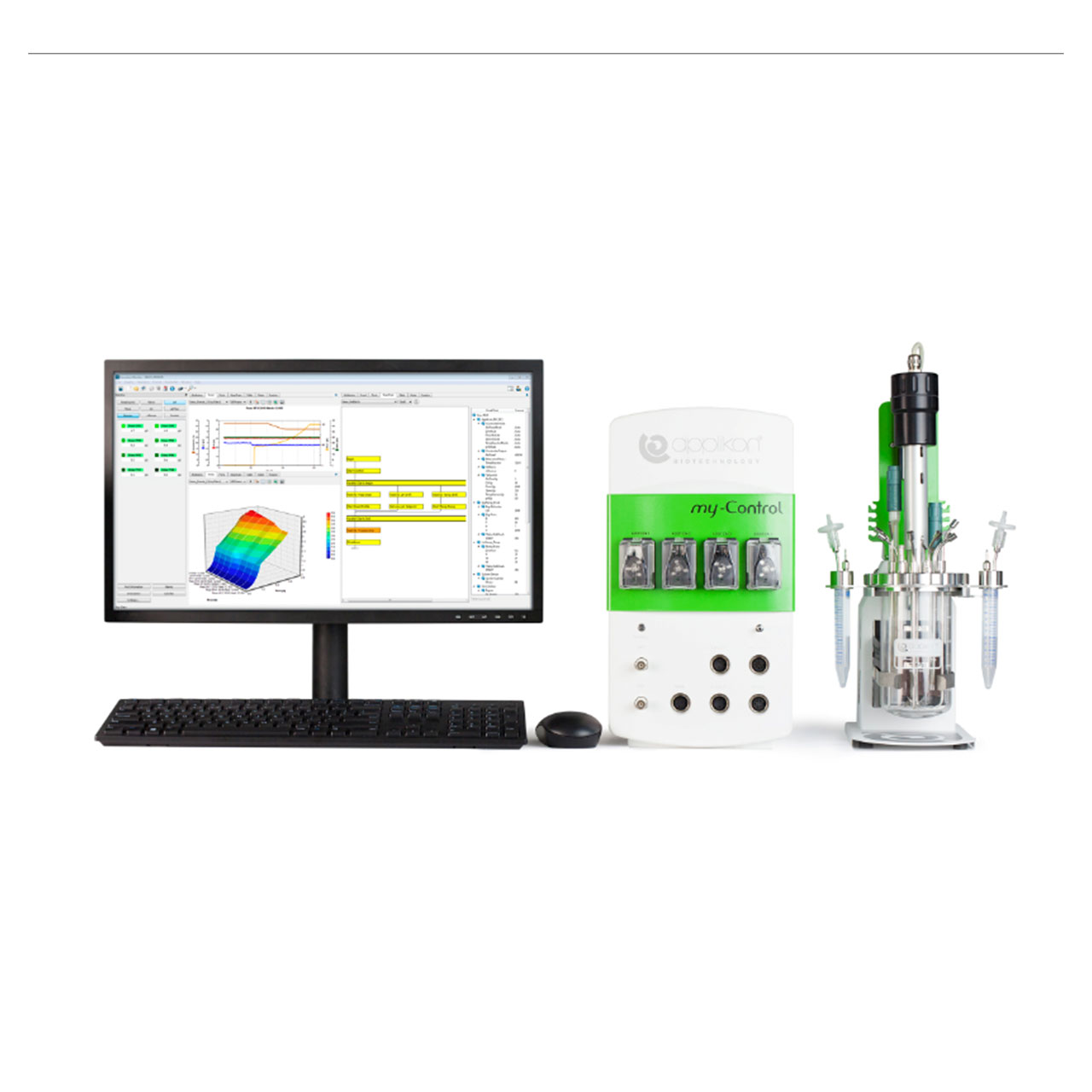 The Applikon bioreactor system with Lucullus software