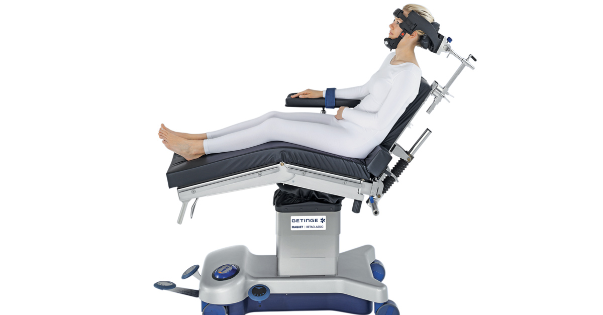 Maquet Betaclassic operating table for shoulder surgery Maquet Betaclassic operating table for shoulder surgery