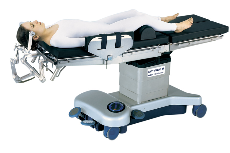 Maquet Betaclassic operating table for neurosurgical procedures