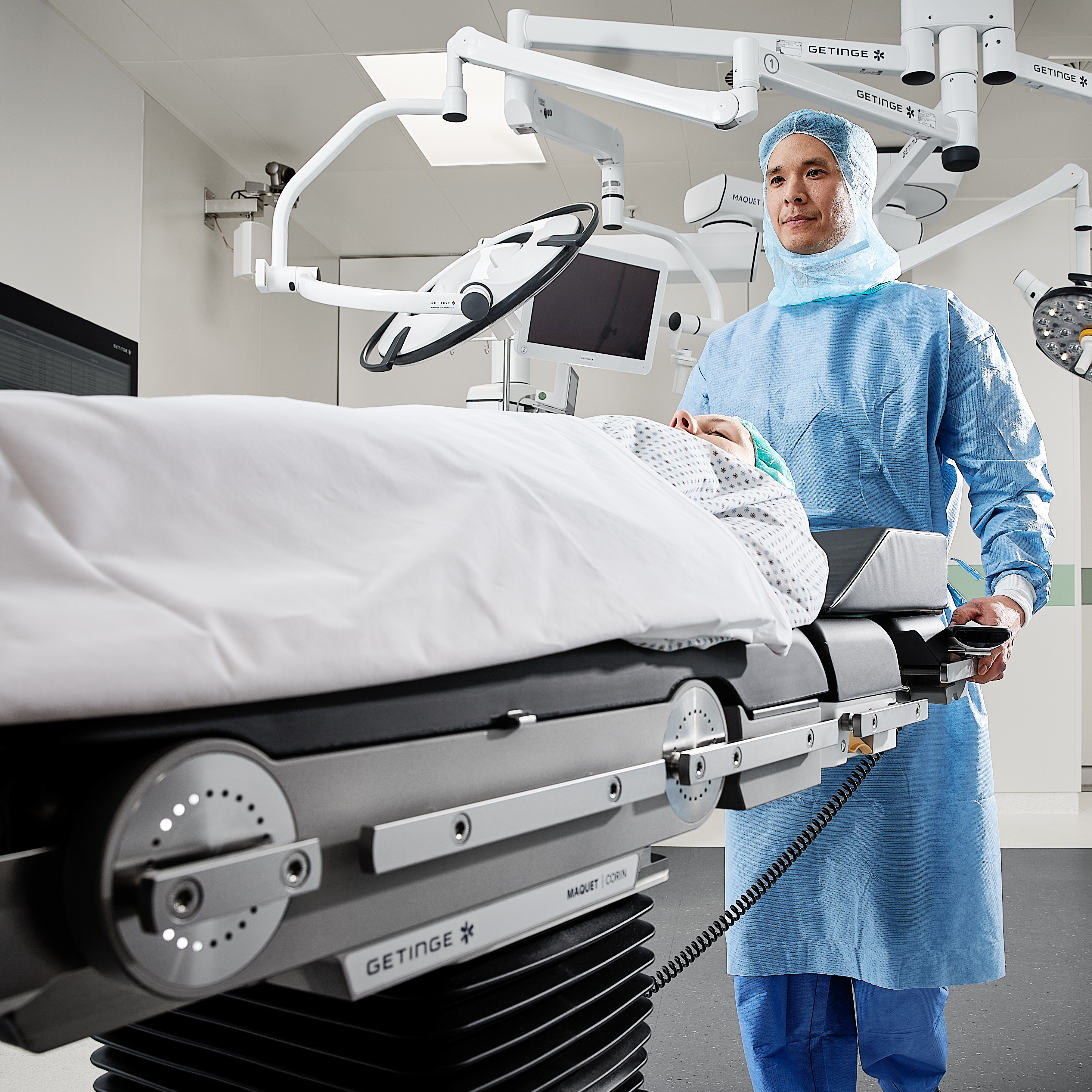 Maquet Corin is an intuitive, safe, smart and connected OR Table