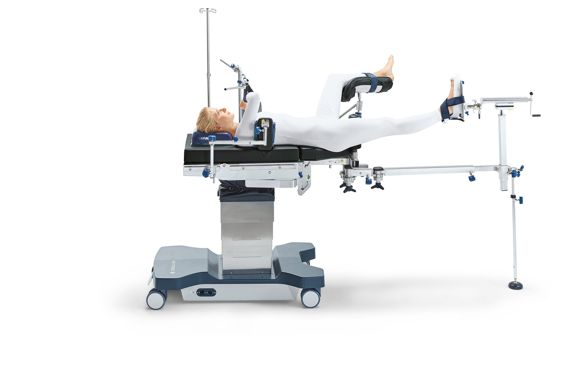 patient lying on Maquet lyra operating table patient lying on Maquet lyra operating table
