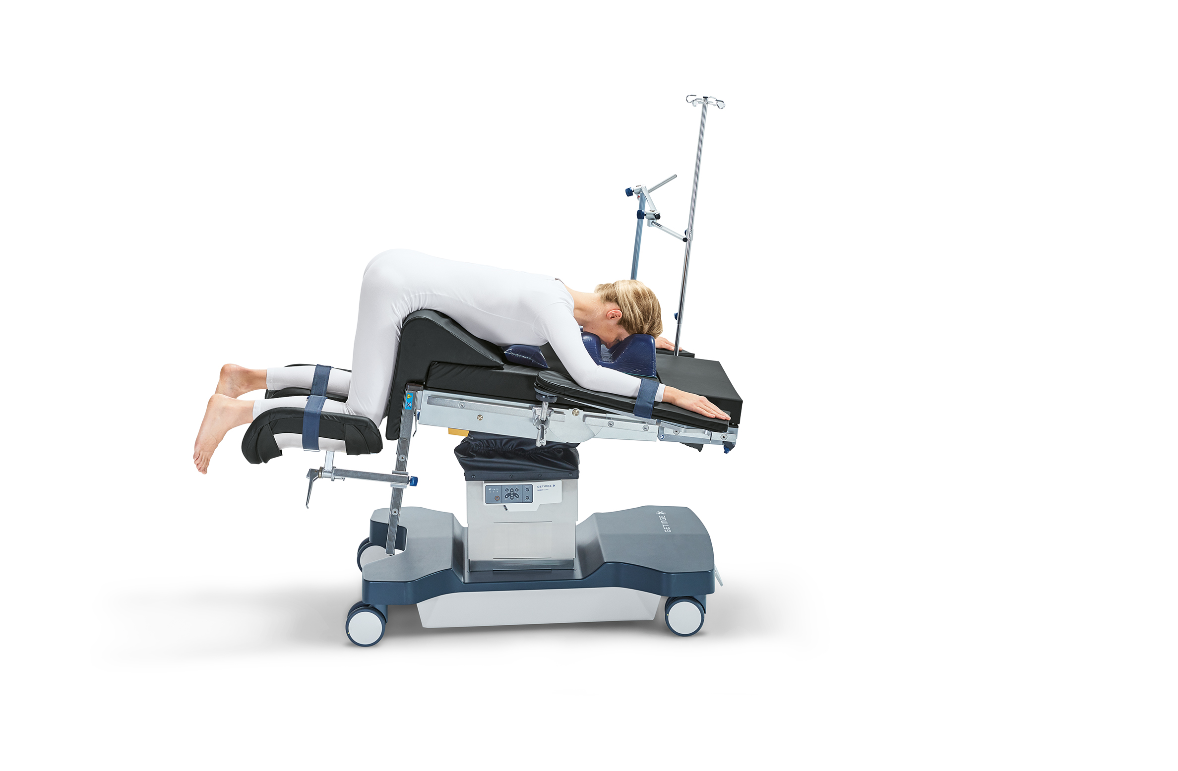 Patient sitting on lyra operating table Patient sitting on lyra operating table