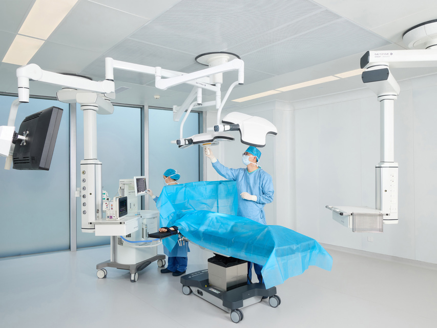 Medical Ceiling Supply Units for operating rooms