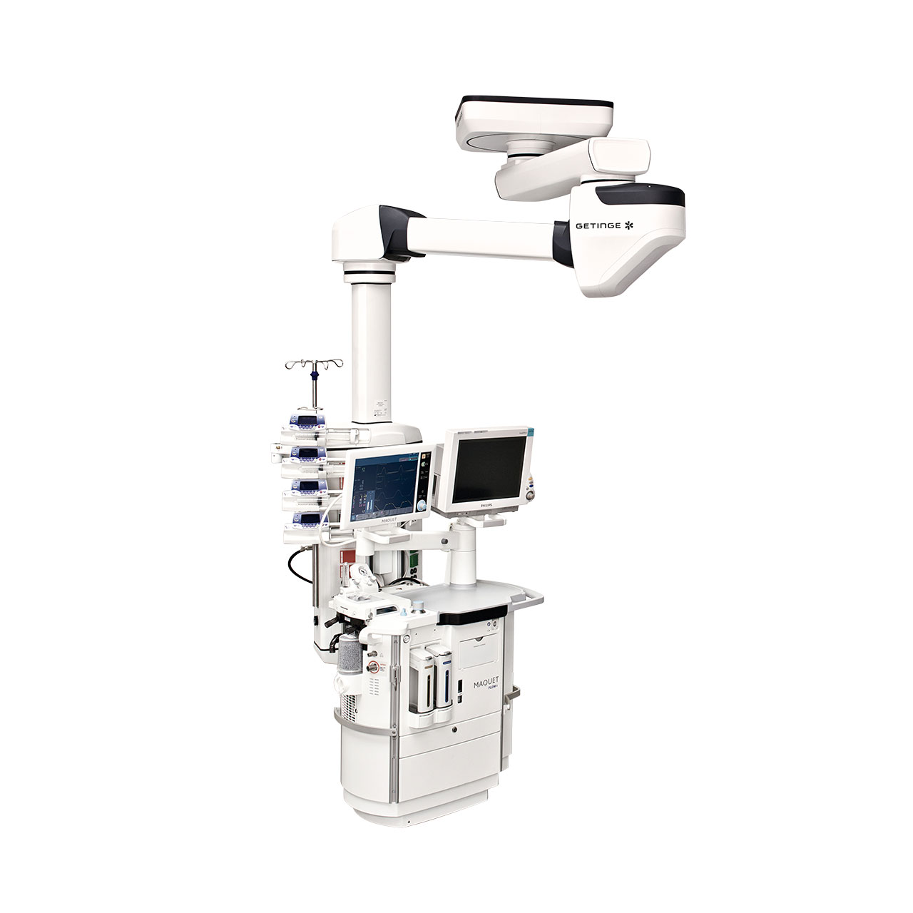 Maquet Moduevo motorized arm Energy lifting solution for anesthesia workstations