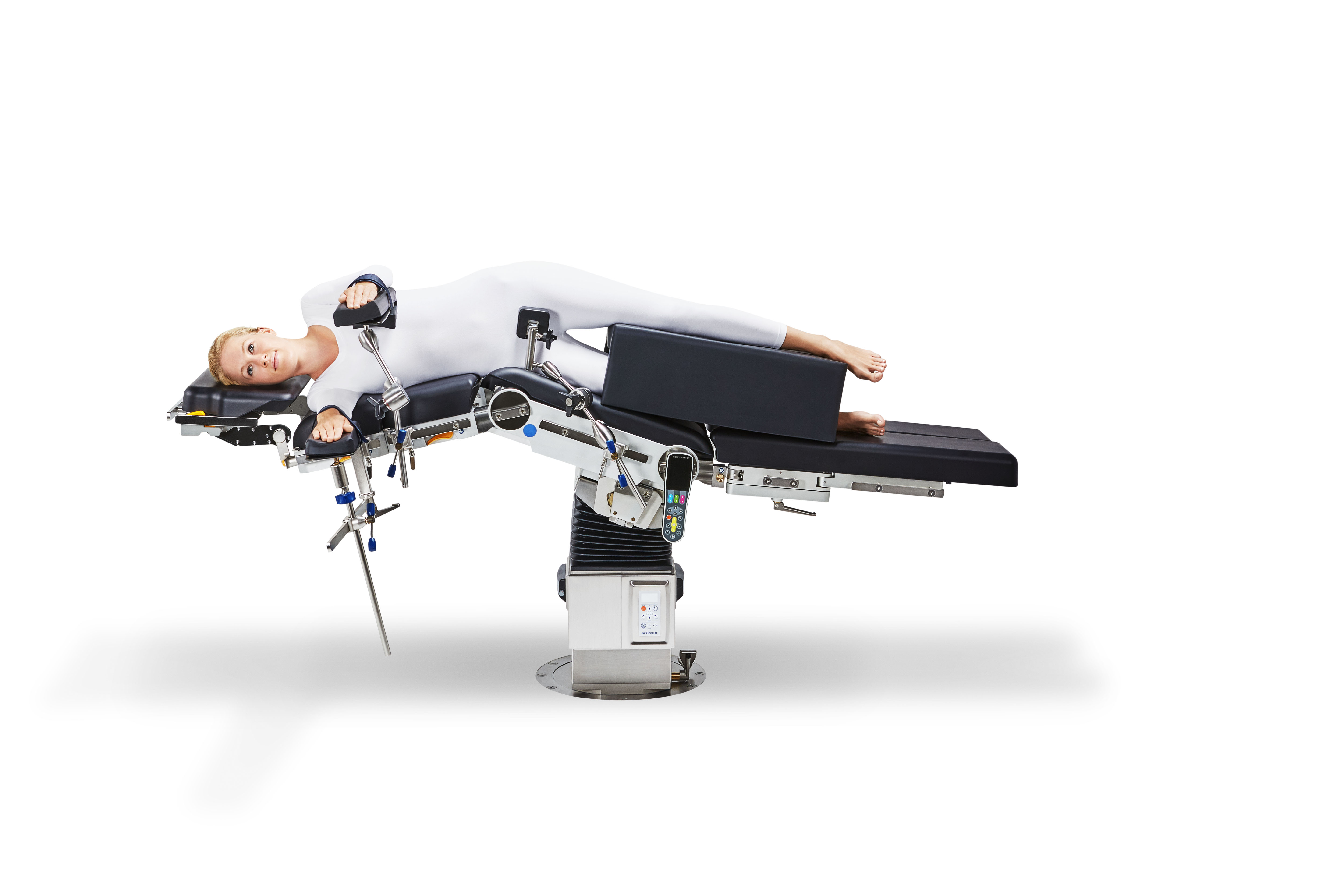 patient lying in lateral position on operating table patient lying in lateral position on operating table