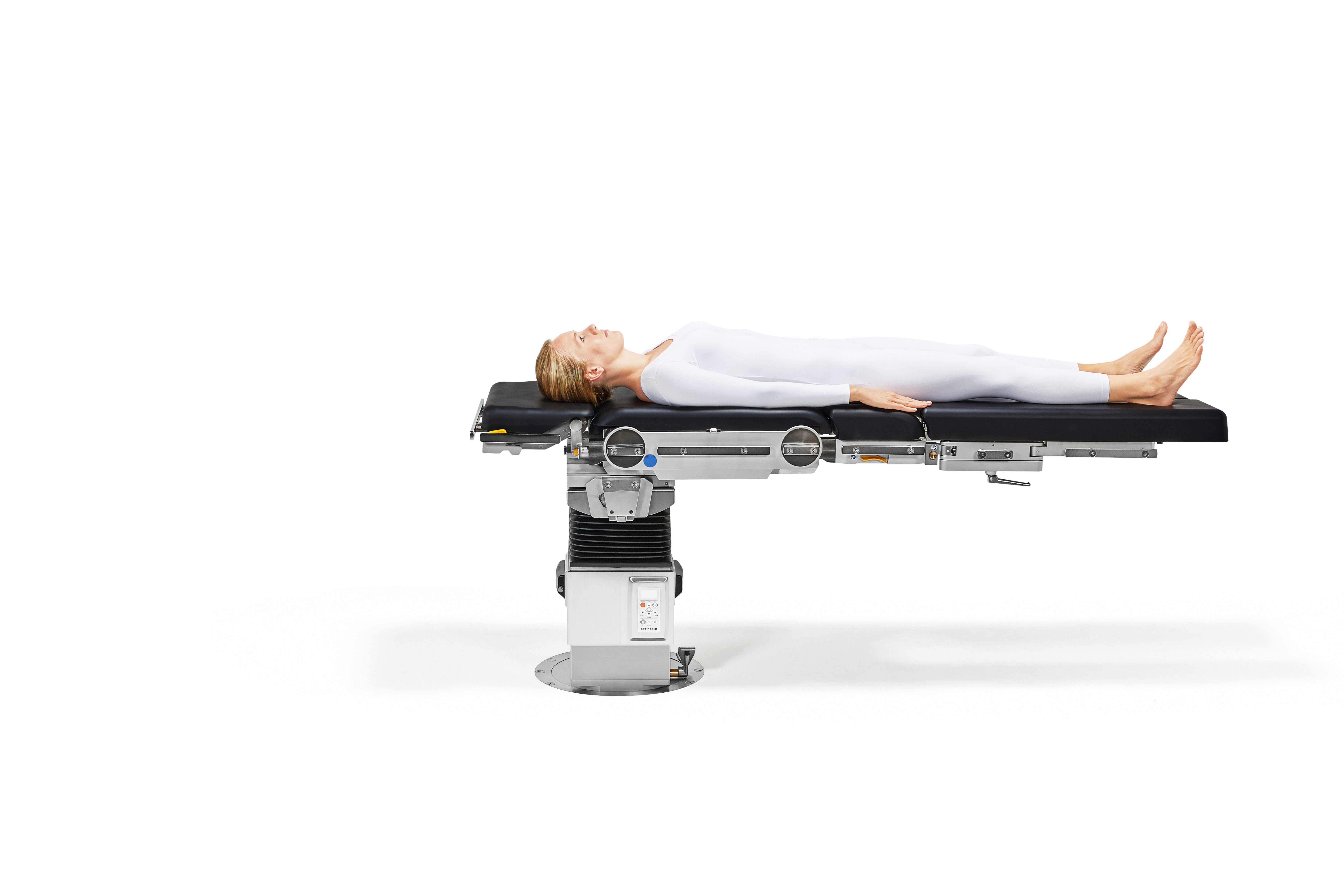 patient lying on the operating table patient lying on the operating table