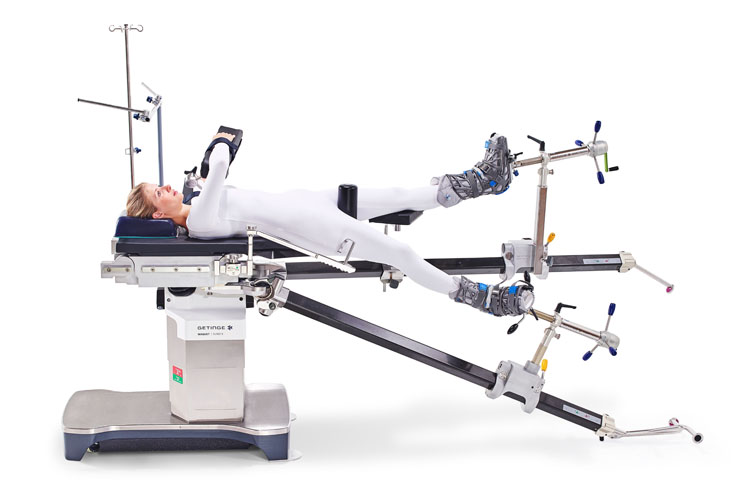 operating table Maquet Yuno II for Direct anterior approach (DAA)