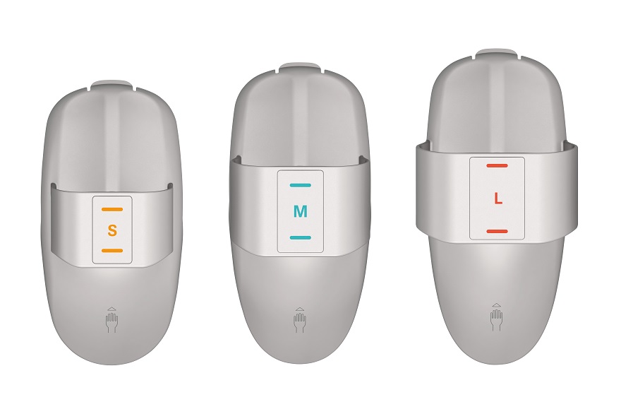 NICCI Sensors come in three sizes NICCI Sensors come in three sizes