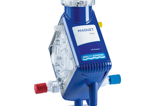 PLS set and Rotaflow II system for cardiac and/or pulmonary support, with blood flows from 0.5 l/min to 7.0 l/min