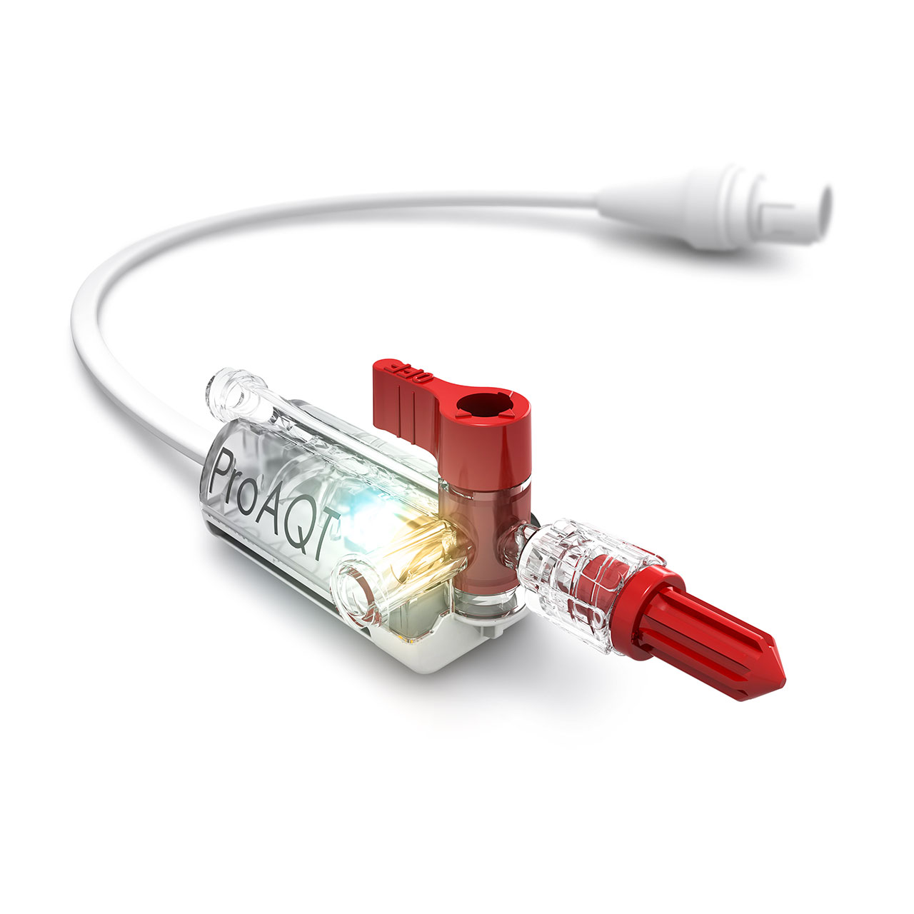 The ProAQT sensor provides parameters such as blood flow, volume responsiveness, afterload and contractility.