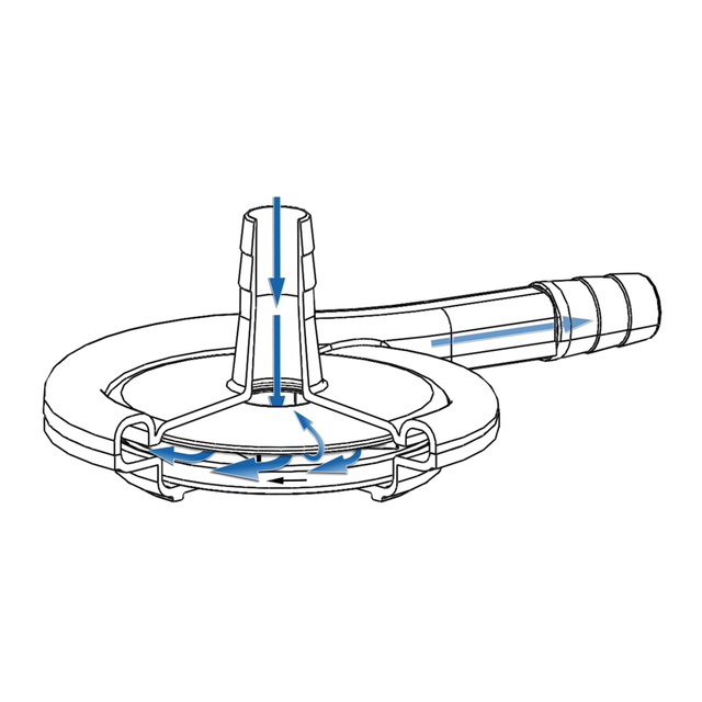 Rotaflow RF-32 centrifugal pump to maintain the blood flow