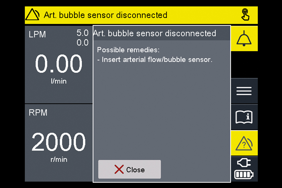 Rotaflow II screen Rotaflow II screen