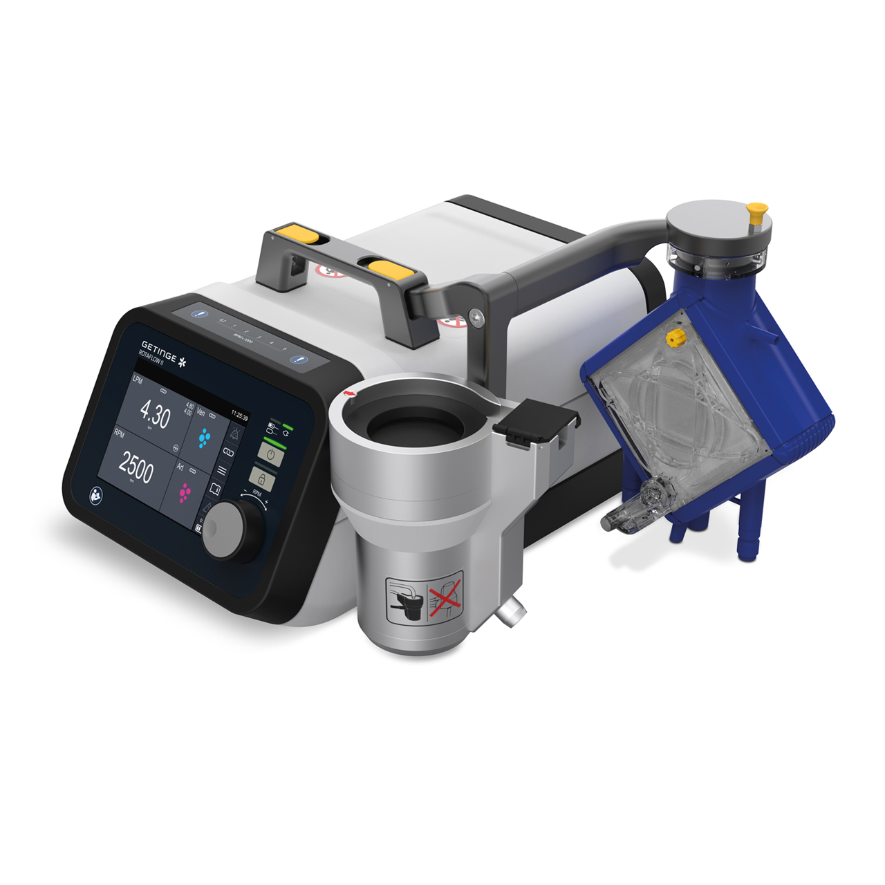Extracorporeal life support (ECLS) with the reliable, high quality Rotaflow II 