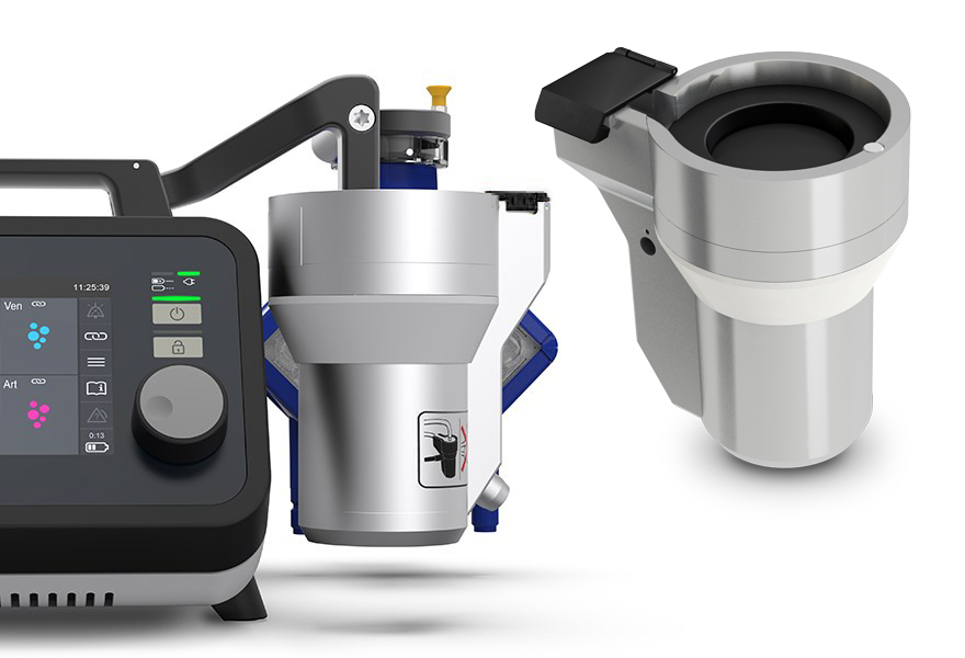 The hot-plug capability of the Rotaflow II Drive ensures immediate exchange during operation. The hot-plug capability of the Rotaflow II Drive ensures immediate exchange during operation.