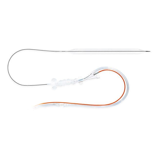 Sensation intra-aortic balloon catheter with fiber optic technology and small Fr size for patients in need of hemodyamic support