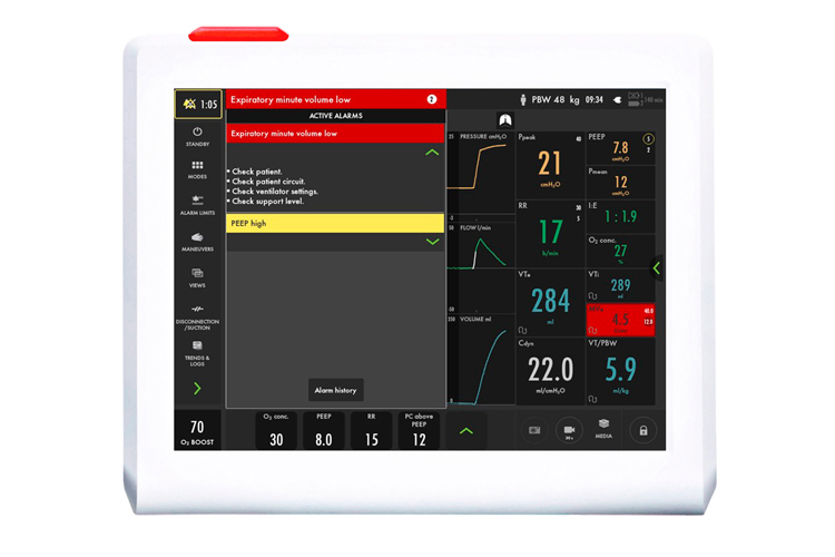 Servo-air alarm management Servo-air alarm management