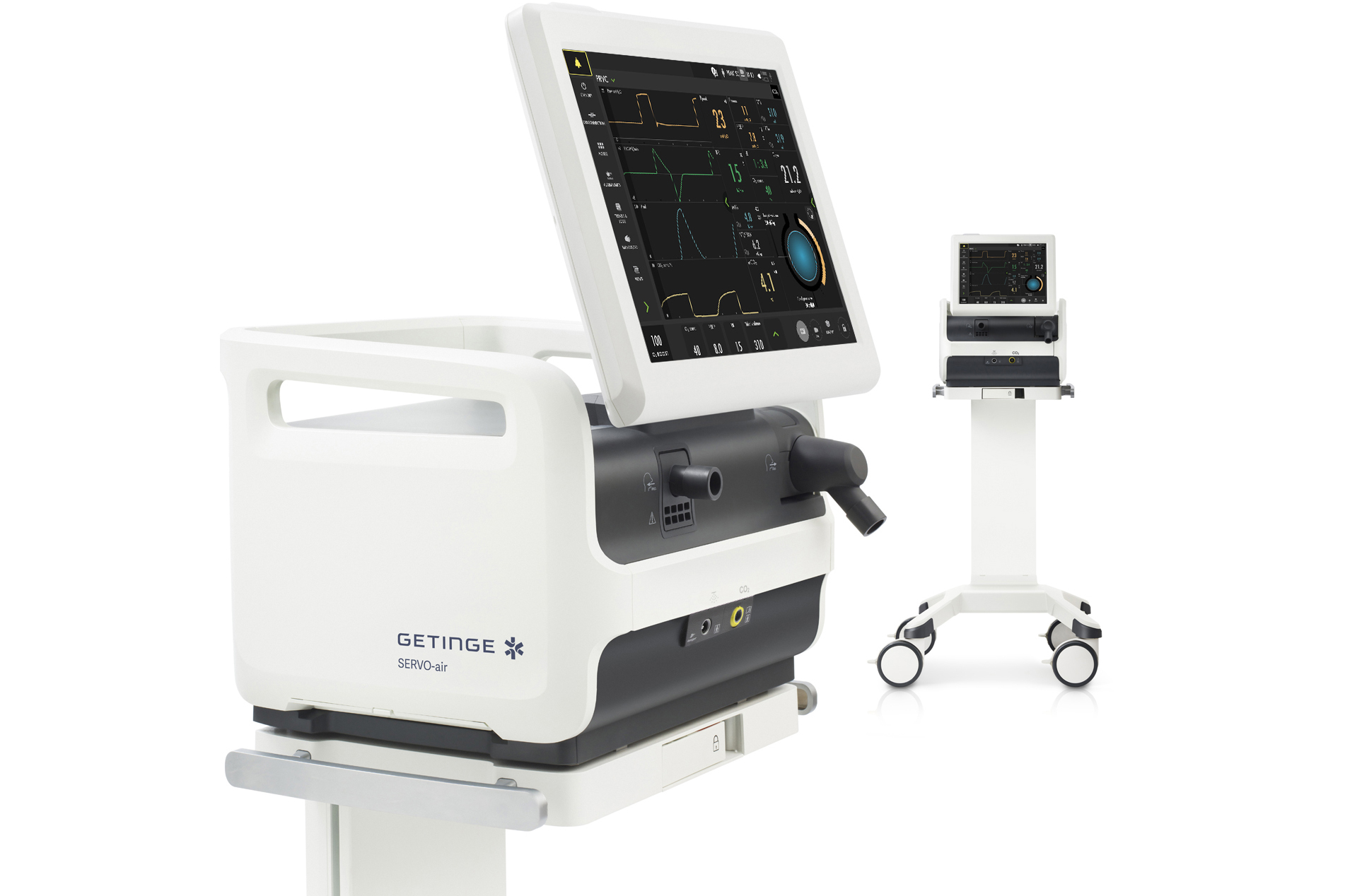 Getinge Servoair® Personalized ventilation meets high mobility