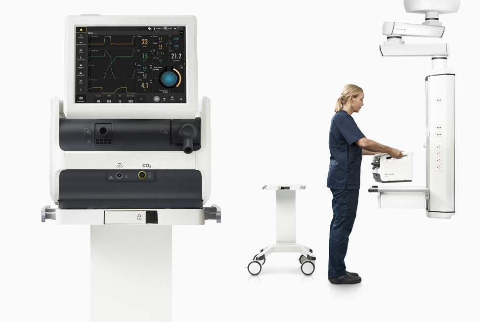 Getinge Servoair® Personalized ventilation meets high mobility