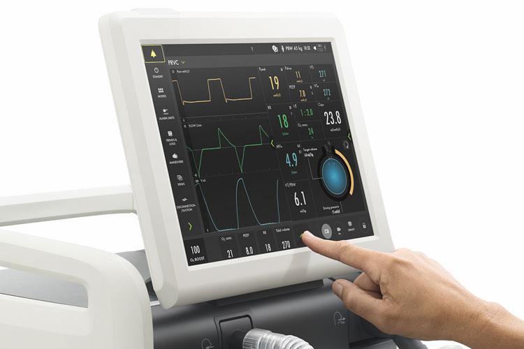 The intuitive interface of the Servo-air The intuitive interface of the Servo-air