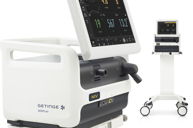 Servo-n non-invasive mechanical ventilator, intuitive, powerful, customizable. Personalized ventilation meets high mobility. 