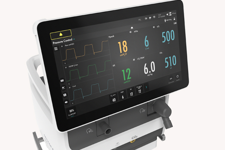 Servo-c screen and body showing human centric Scandinavian design 