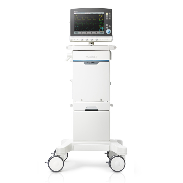 Getinge Servo-i mechanicalventilator showing Automodeventilation mode