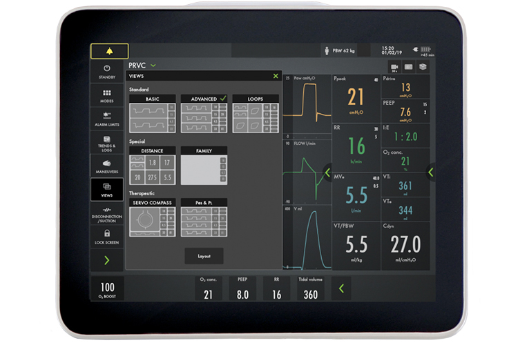 Getinge Servou® the simple to use safer to learn mechanical ventilator