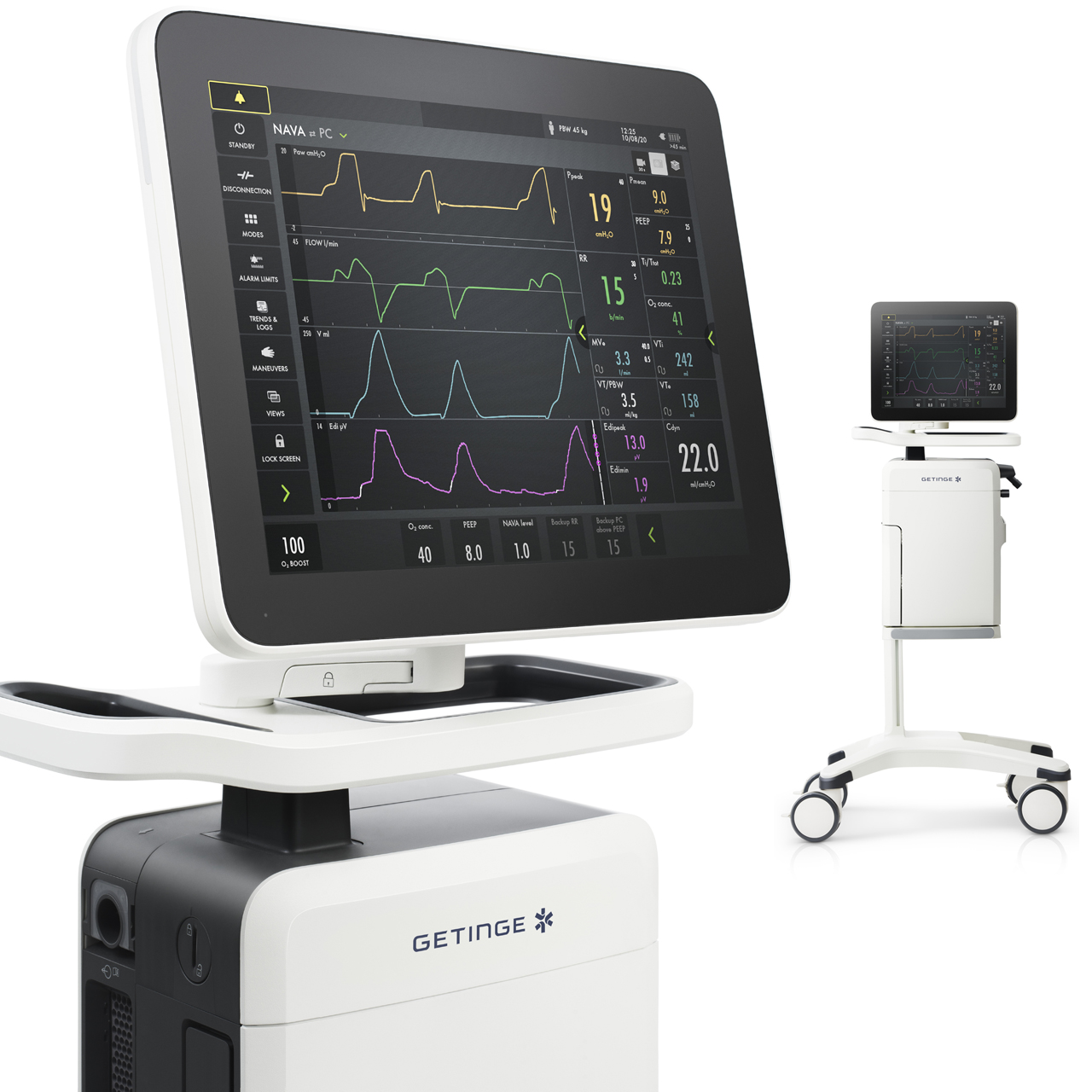 Getinge Servou® the simple to use safer to learn mechanical ventilator