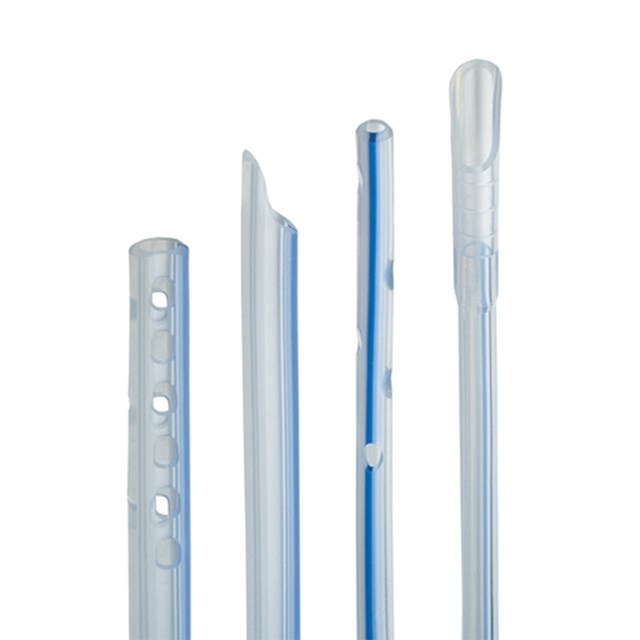 Getinge high tear strength silicone thoracic catheters.