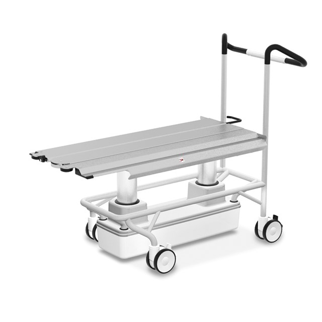 The trolley range is based on an ergonomic concept for efficient loading and distribution of goods with the highest hygiene and usability