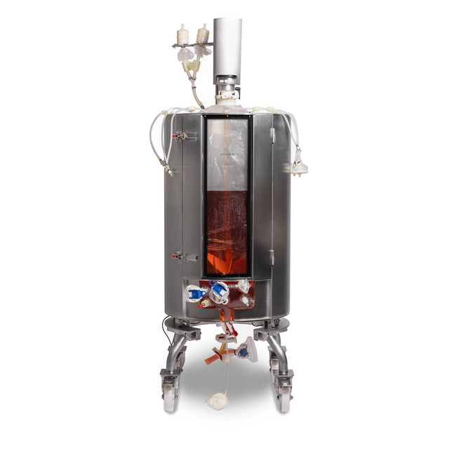 The 250 liter single-use production bioreactor