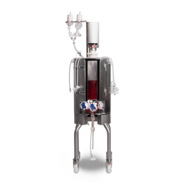 The 50 liter single-use production bioreactor