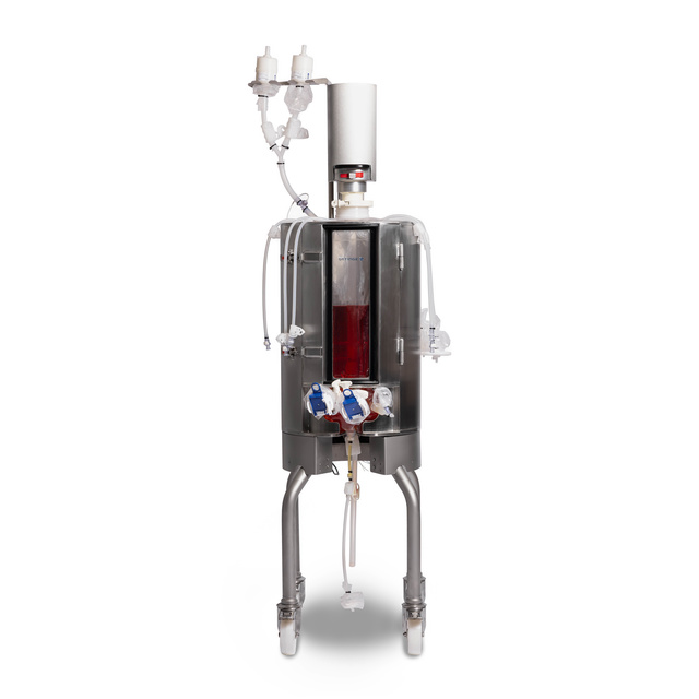 The 50 liter single-use production bioreactor