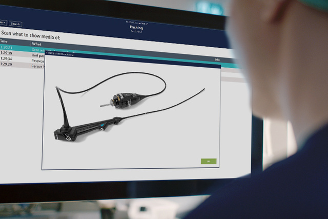T-DOC Endo Trace - packing an endoscope