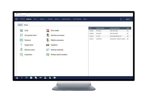 Clear Admin in T-DOC Go
