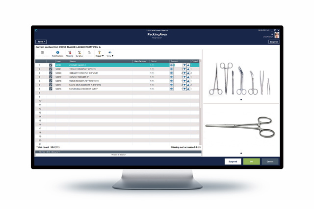 T-DOC Select Instrument Counting